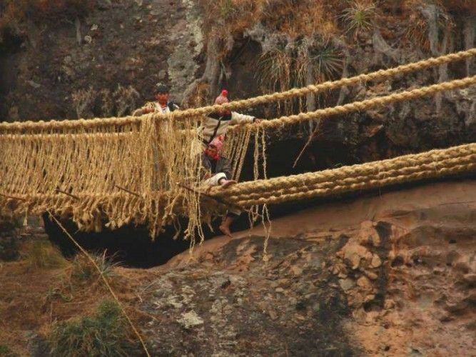 Qeswachaka Inca Rope Bridge